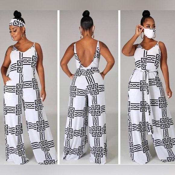 Maze wide leg jumpsuit - Picture 1 of 5
